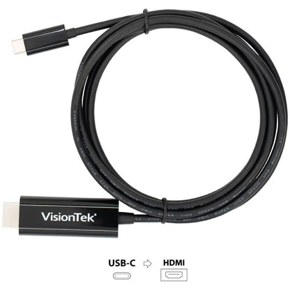 VisionTek USB-C to HDMI 2.0 Active 2 Meter Cable (M/M)