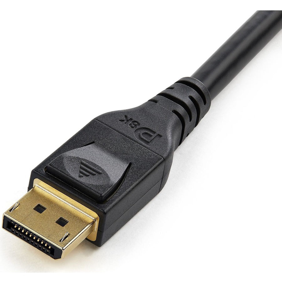 StarTech.com 12ft (4m) VESA Certified DisplayPort 1.4 Cable, 8K 60Hz HBR3 HDR, Super UHD 4K 120Hz, DP to DP Slim Video Monitor Cord M/M