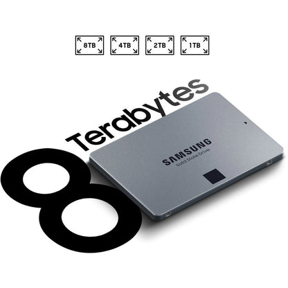 Samsung 870 QVO 2 TB Solid State Drive - 2.5" Internal - SATA (SATA/600)