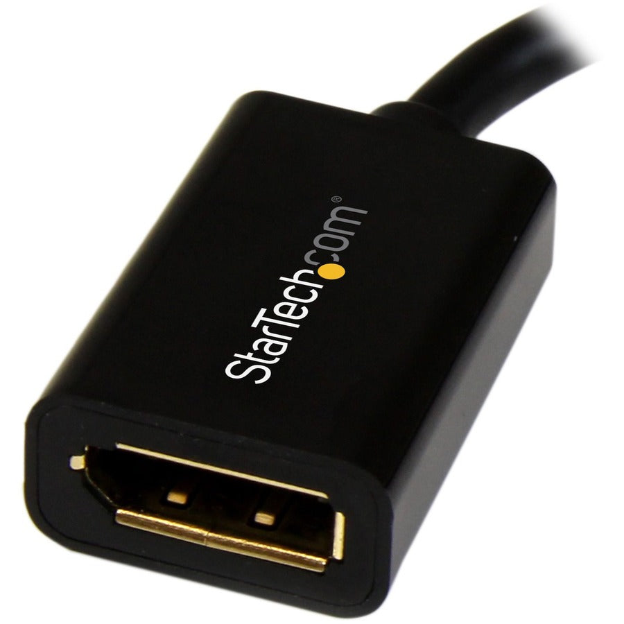 StarTech.com 6in Mini DisplayPort to DisplayPort Video Cable Adapter - M/F