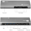 SIIG Thunderbolt 3 to Dual 4K Monitor Docking Station with PD - Titan Ridge - USB C DP Alt Compatible