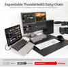 SIIG Thunderbolt 3 to Dual 4K Monitor Docking Station with PD - Titan Ridge - USB C DP Alt Compatible