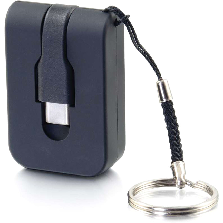 C2G USB C to 4K HDMI Adapter - Travel Adapter with Keychain