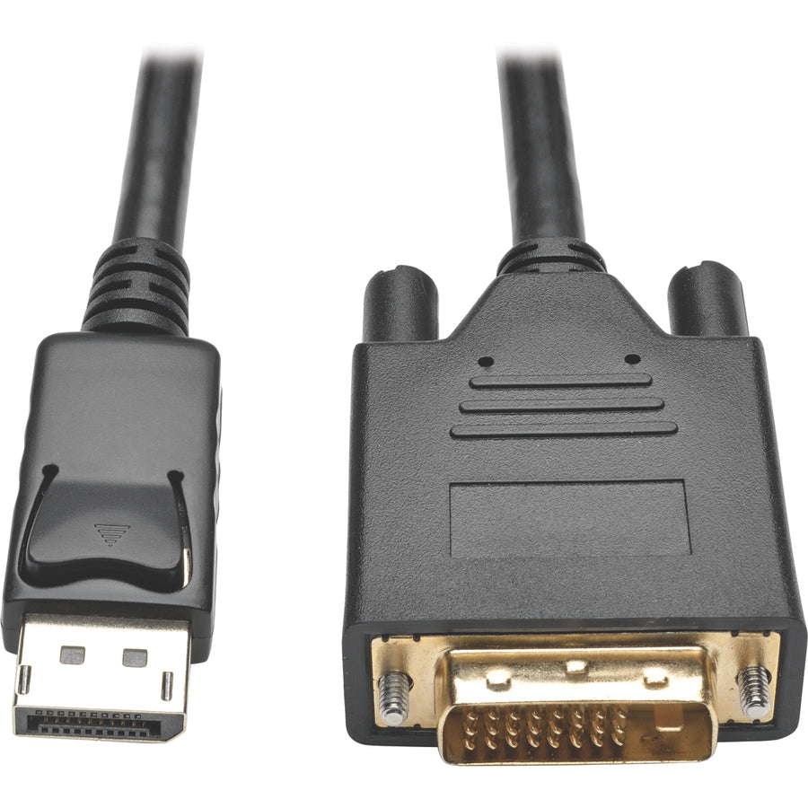 Tripp Lite 3ft Display Port to DVI Adapter Active Converter Cable with Latches DPort 1.2 M/M