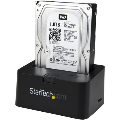 StarTech.com External docking station for 2.5in or 3.5in SATA III hard drives - eSATA or USB 3.0 with UASP