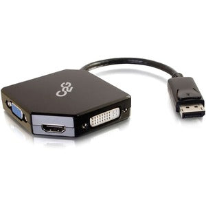 C2G DisplayPor to HDMI, VGA and DVI Adapter - M/F