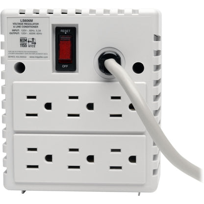 Tripp Lite 600W Line Conditioner w/ AVR / Surge Protection 120V 5A 60Hz 6 Outlet Power Conditioner