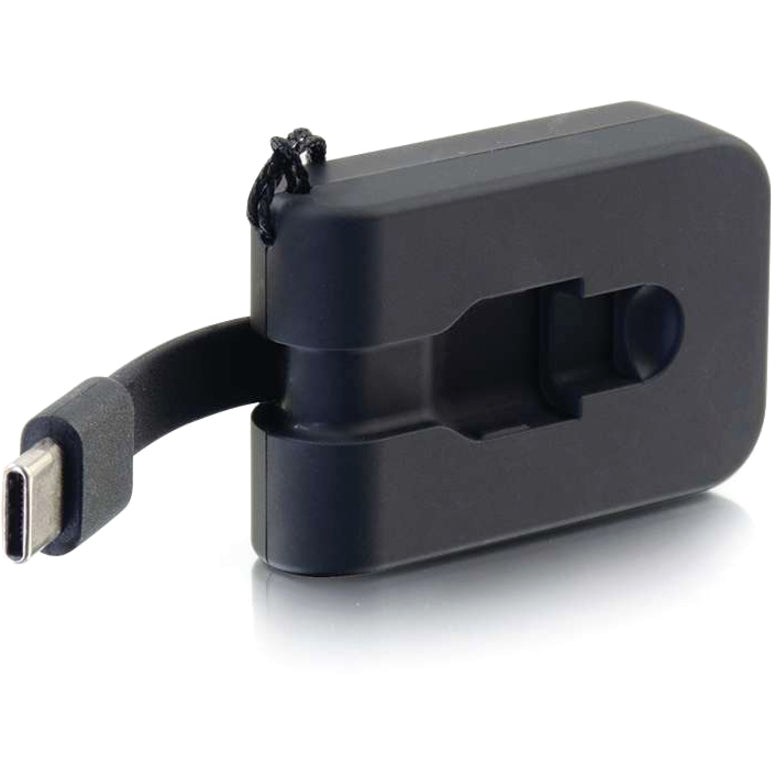 C2G USB C to DisplayPort Adapter - Travel Adapter with Keychain