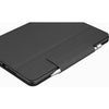 Logitech Rugged Folio Keyboard/Cover Case (Folio) Apple, Logitech iPad (7th Generation) Tablet - Graphite
