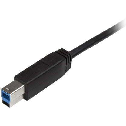 StarTech.com 2m 6 ft USB C to USB B Printer Cable - M/M - USB 3.0 - USB B Cable - USB C to USB B Cable - USB Type C to Type B Cable