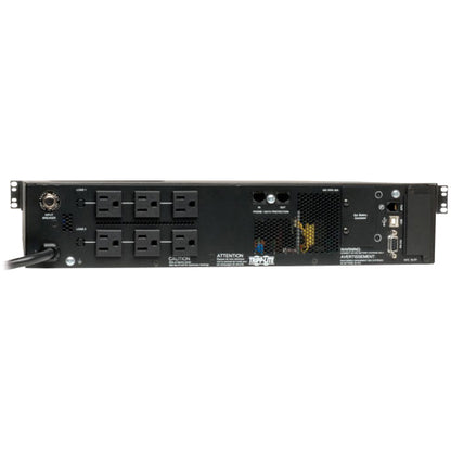 Tripp Lite UPS Smart Online 1500VA 1350W Rackmount 120V LCD USB DB9 2URM