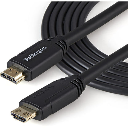 StarTech.com 10ft/3m HDMI 2.0 Cable, Gripping Connectors, 4K 60Hz Premium Certified High Speed HDMI Monitor Cable w/Ethernet, HDR10 18Gbps