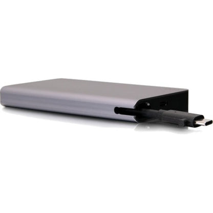 C2G USB C Dock with HDMI, USB, Ethernet, USB C & Power Delivery up to 100W