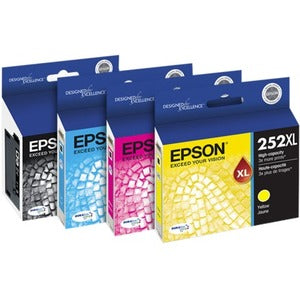 Epson DURABrite Ultra 252XL Original Ink Cartridge - Combo Pack - Black, Cyan, Magenta, Yellow