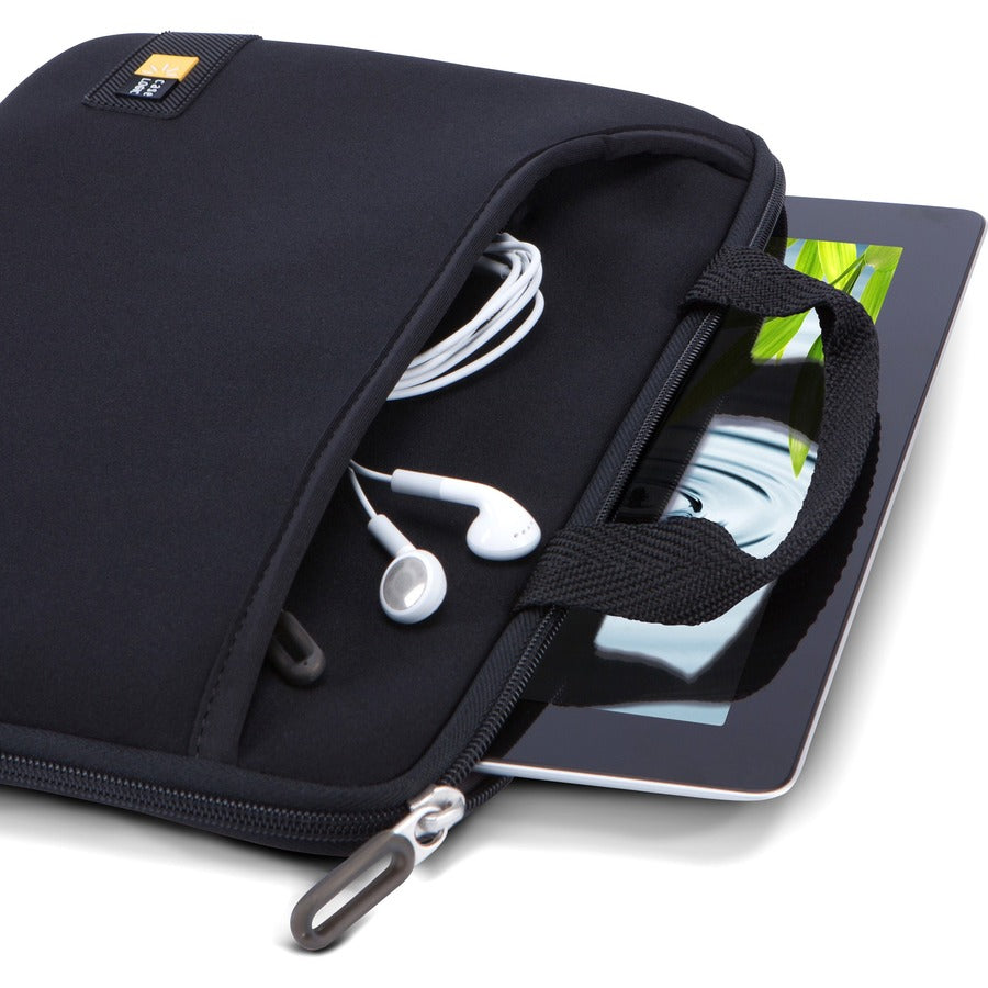 Case Logic Carrying Case (Attach&eacute;) for 10" Apple iPad Tablet PC, Accessories - Black