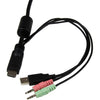 StarTech.com 2 Port USB HDMI Cable KVM Switch with Audio and Remote Switch - USB Powered