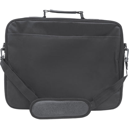 Manhattan Empire II 17" Laptop Briefcase, Black