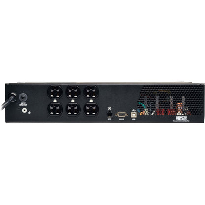 Tripp Lite UPS Smart 1000VA 700W Rackmount LCD Pure Sine Wave AVR USB 2URM