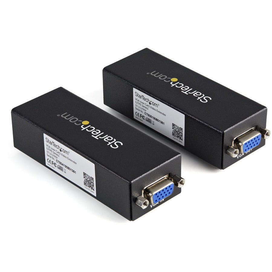 StarTech.com VGA to Cat 5 Monitor Extender Kit (250ft/80m) - VGA Cat5 Extender