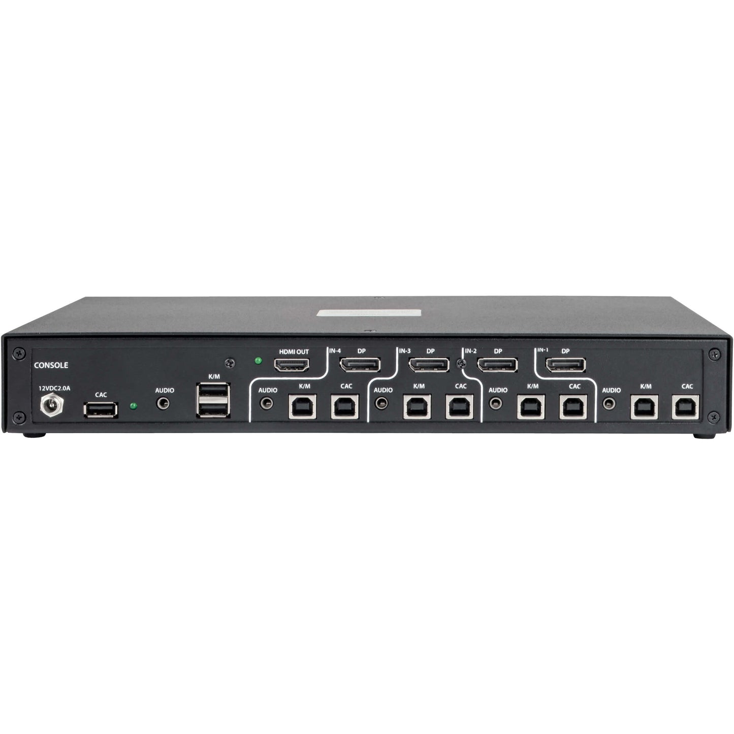 Tripp Lite Secure KVM Switch 4-Port HDMI / DP NIAP PP3.0 Certified w/ CAC