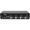 StarTech.com 4 Port USB DisplayPort KVM Switch with Audio