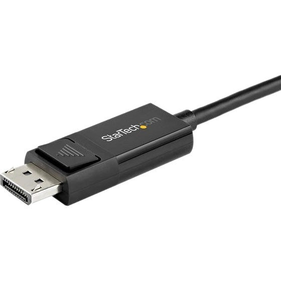 StarTech.com 6ft (2m) USB C to DisplayPort 1.4 Cable 8K 60Hz/4K - Reversible DP to USB-C or USB-C to DP Video Adapter Cable HBR3/HDR/DSC