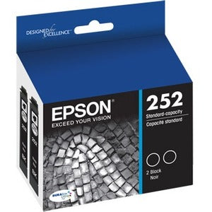 Epson DURABrite Ultra T252 Original Ink Cartridge - Dual Pack - Black