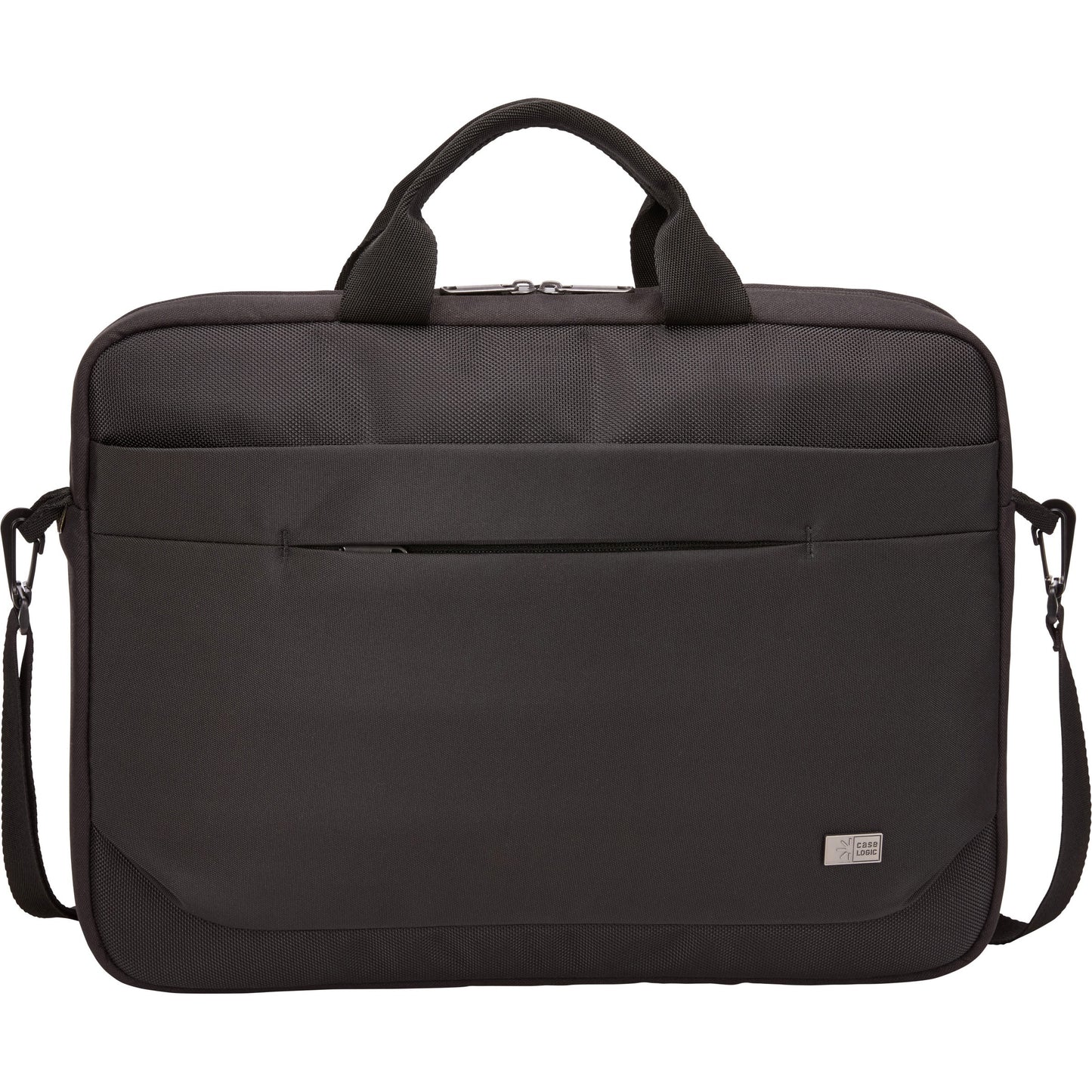 Case Logic Advantage Carrying Case (Attach&eacute;) for 15.6" Notebook, Tablet PC, Portable Electronics, Pen - Black