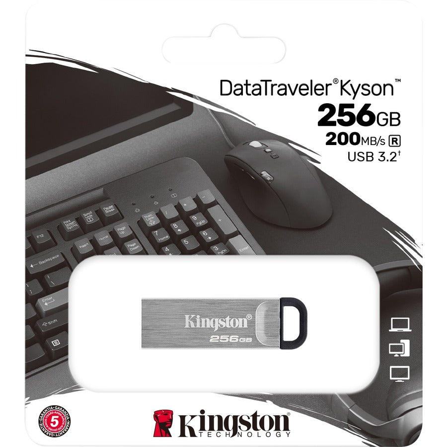 Kingston DataTraveler Kyson 256GB USB 3.2 (Gen 1) Type A Flash Drive