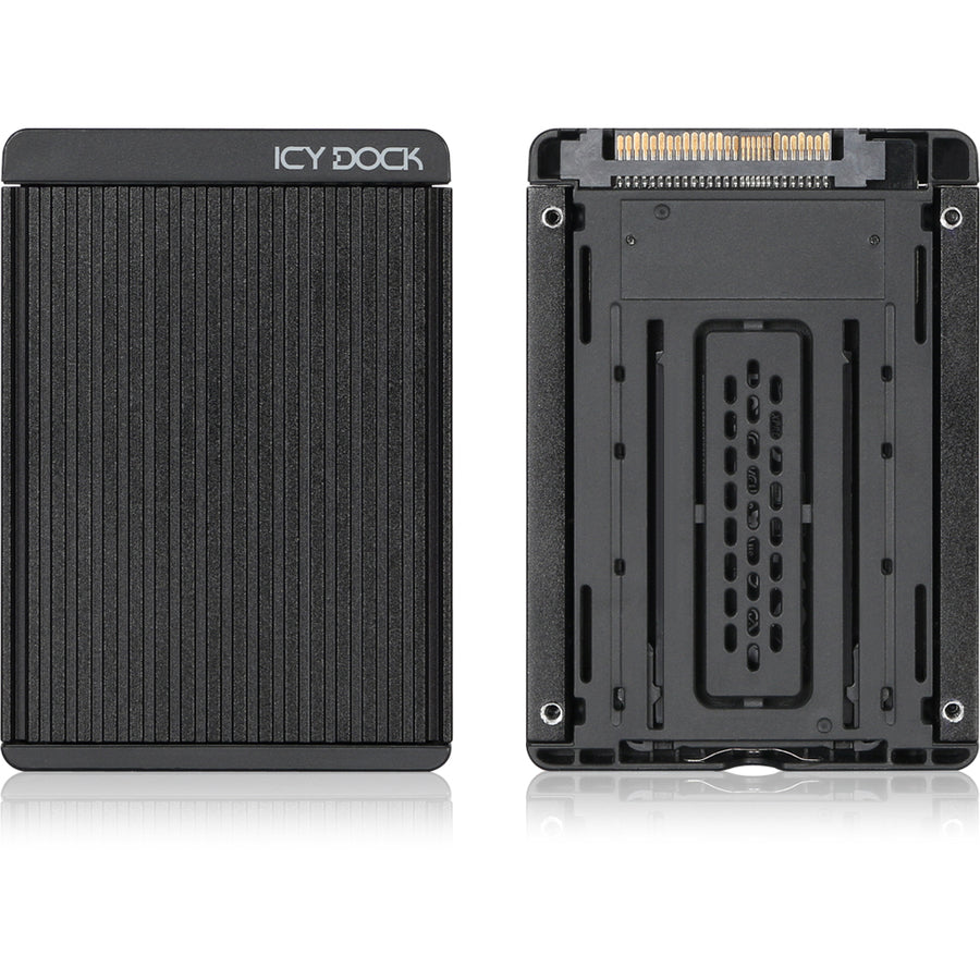 Icy Dock MB705M2P-B Drive Enclosure for 2.5" - U.2 (SFF-8639) Host Interface External - Black