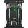 Icy Dock MB705M2P-B Drive Enclosure for 2.5" - U.2 (SFF-8639) Host Interface External - Black
