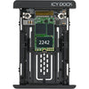 Icy Dock MB705M2P-B Drive Enclosure for 2.5" - U.2 (SFF-8639) Host Interface External - Black