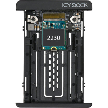 Icy Dock MB705M2P-B Drive Enclosure for 2.5" - U.2 (SFF-8639) Host Interface External - Black