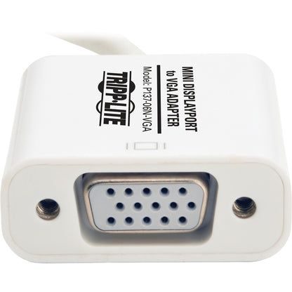 Tripp Lite 6in Mini DisplayPort to VGA Adapter Active Converter mDP to VGA M/F 6"