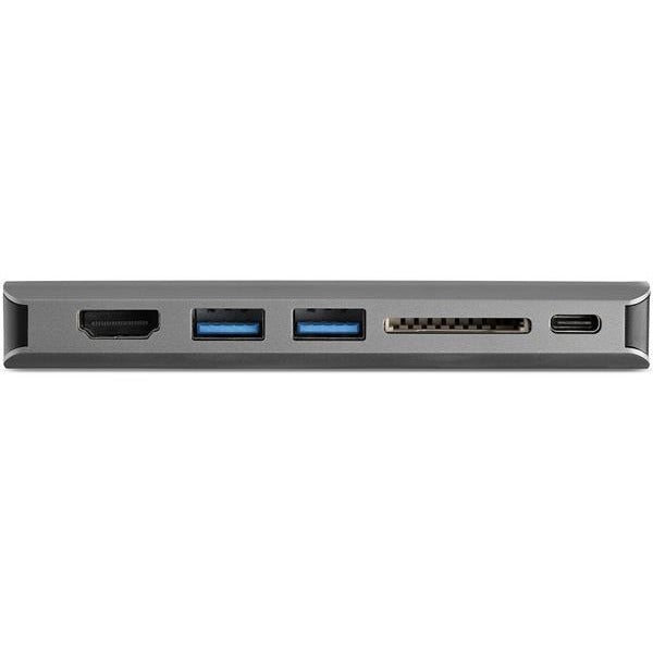 StarTech.com USB C Multiport Adapter - USB-C Mini Travel Dock w/ 4K HDMI or 1080p VGA - 100W PD, 3x USB, SD, GbE, Audio - Laptop/Tablet