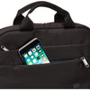 Case Logic Advantage Carrying Case (Attach&eacute;) for 11.6" Notebook, Tablet PC, Pen, Portable Electronics, Cord, Cellular Phone, File - Black