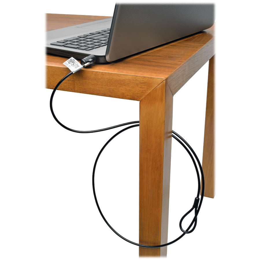 Tripp Lite Laptop Security Lock Keyed Theft Deterrent Cable 4ft 4'