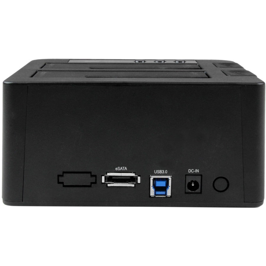 StarTech.com eSATA / USB 3.0 Hard Drive Duplicator Dock - Standalone H –  Natix