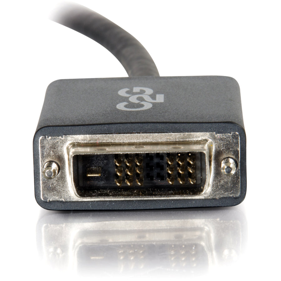C2G 10ft DisplayPort to DVI Adapter Cable -DVI-D Single Link - Black