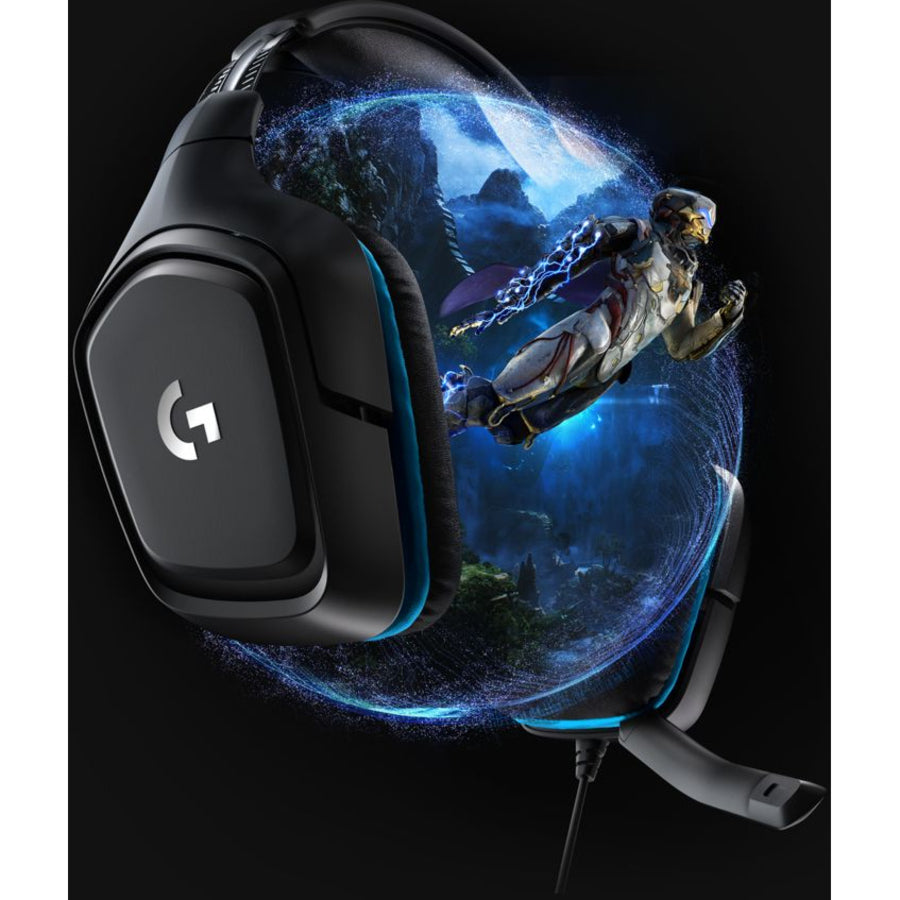 Logitech G432 7.1 Surround Sound Gaming Headset Natix