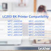 Brother Genuine Innobella LC2032PKS High Yield Black Ink Cartridges