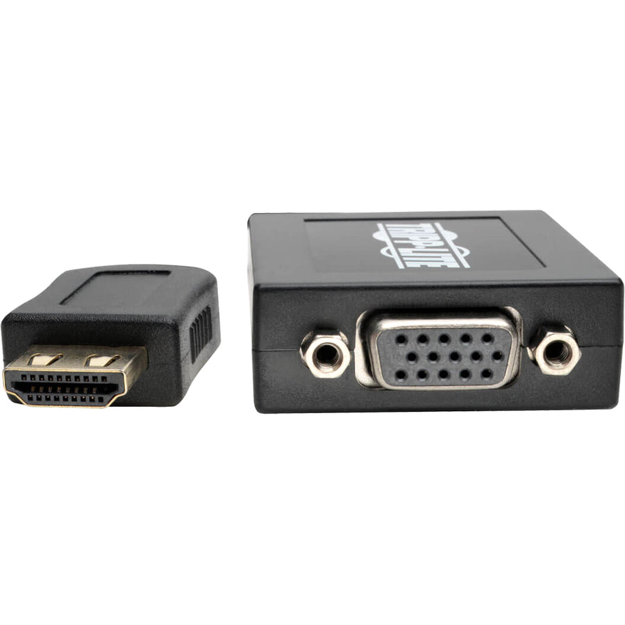 Tripp Lite 6in HDMI to VGA Adapter Converter with Audio Video for Ultrabook / Laptop / Desktop 6"