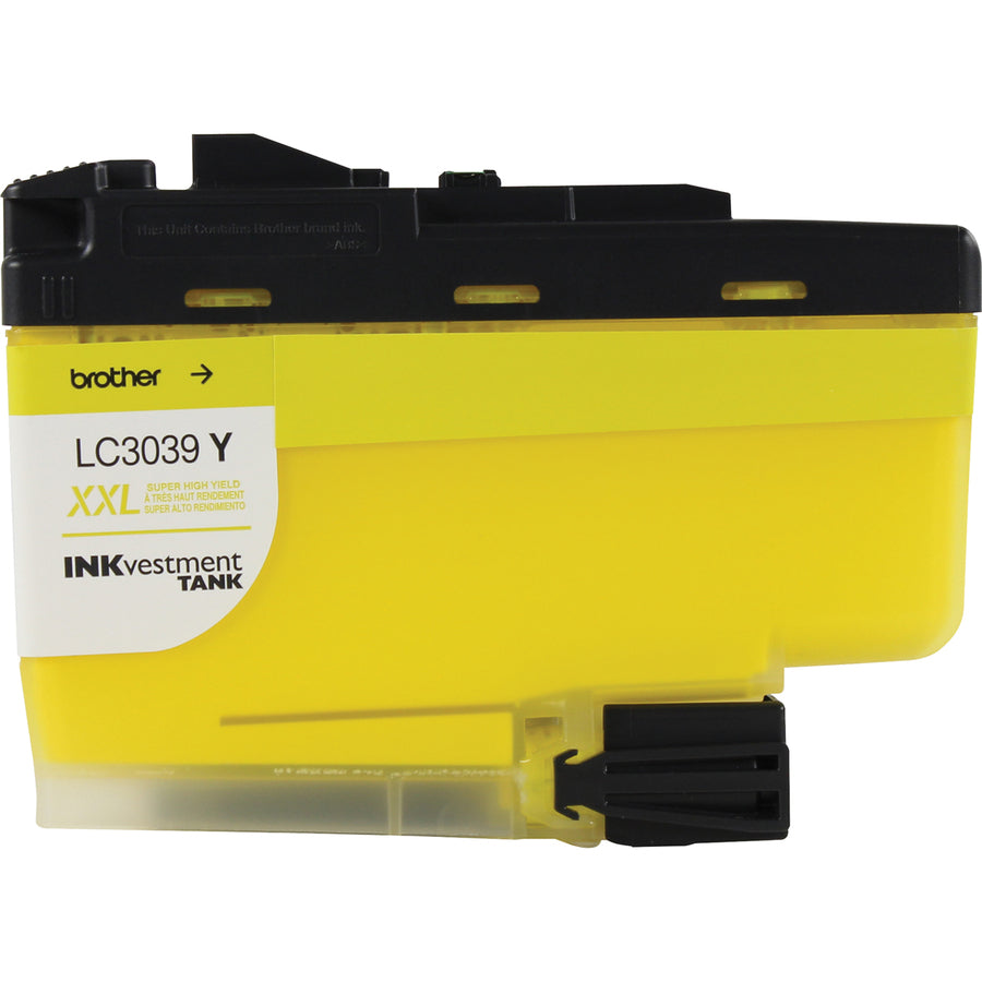 Brother Genuine LC3039Y Ultra High-yield Yellow INKvestment Tank Ink Cartridge