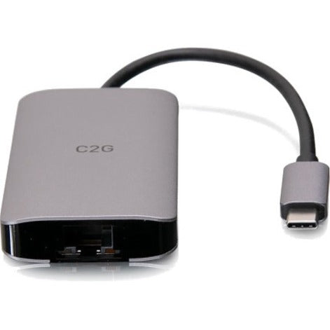 C2G USB C Dock with HDMI, USB, Ethernet, USB C & Power Delivery up to 100W
