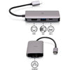 C2G USB C Dock with HDMI, USB, Ethernet, USB C & Power Delivery up to 100W
