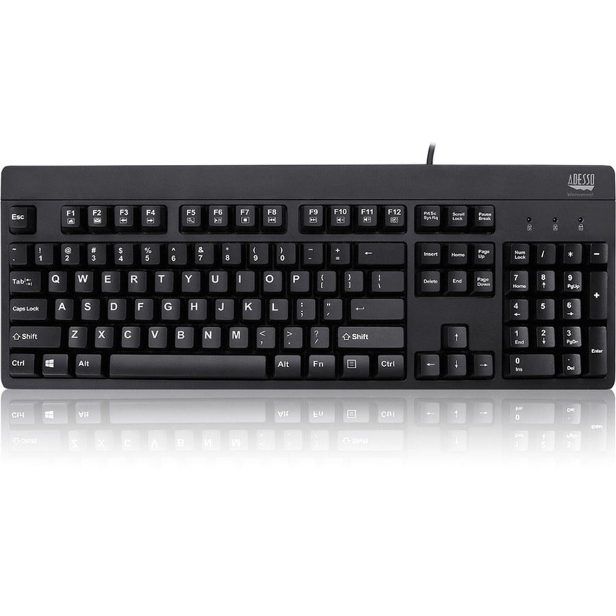 Adesso EasyTouch 630UB - Antimicrobial Waterproof Keyboard