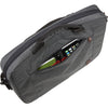 Case Logic Era Carrying Case (Attach&eacute;) for 14" Notebook, Accessories, Tablet PC, Cellular Phone - Obsidian