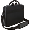 Case Logic Era Carrying Case (Attach&eacute;) for 14" Notebook, Accessories, Tablet PC, Cellular Phone - Obsidian