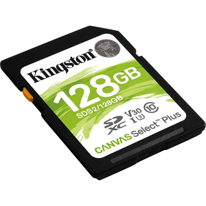 Kingston Canvas Select Plus 128 GB Class 10/UHS-I (U3) SDXC - 1 Pack