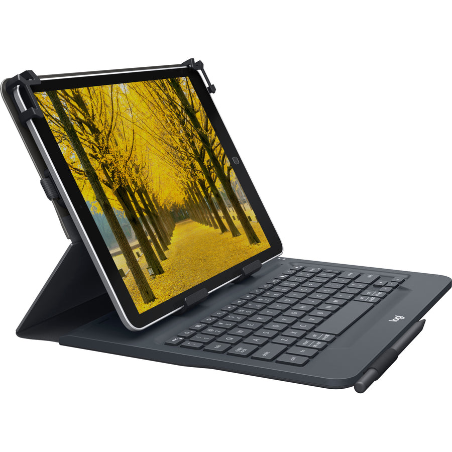 Logitech Universal Folio Keyboard/Cover Case (Folio) for 10.5" iPad 2